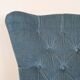 Fauteuil crapaud en velours