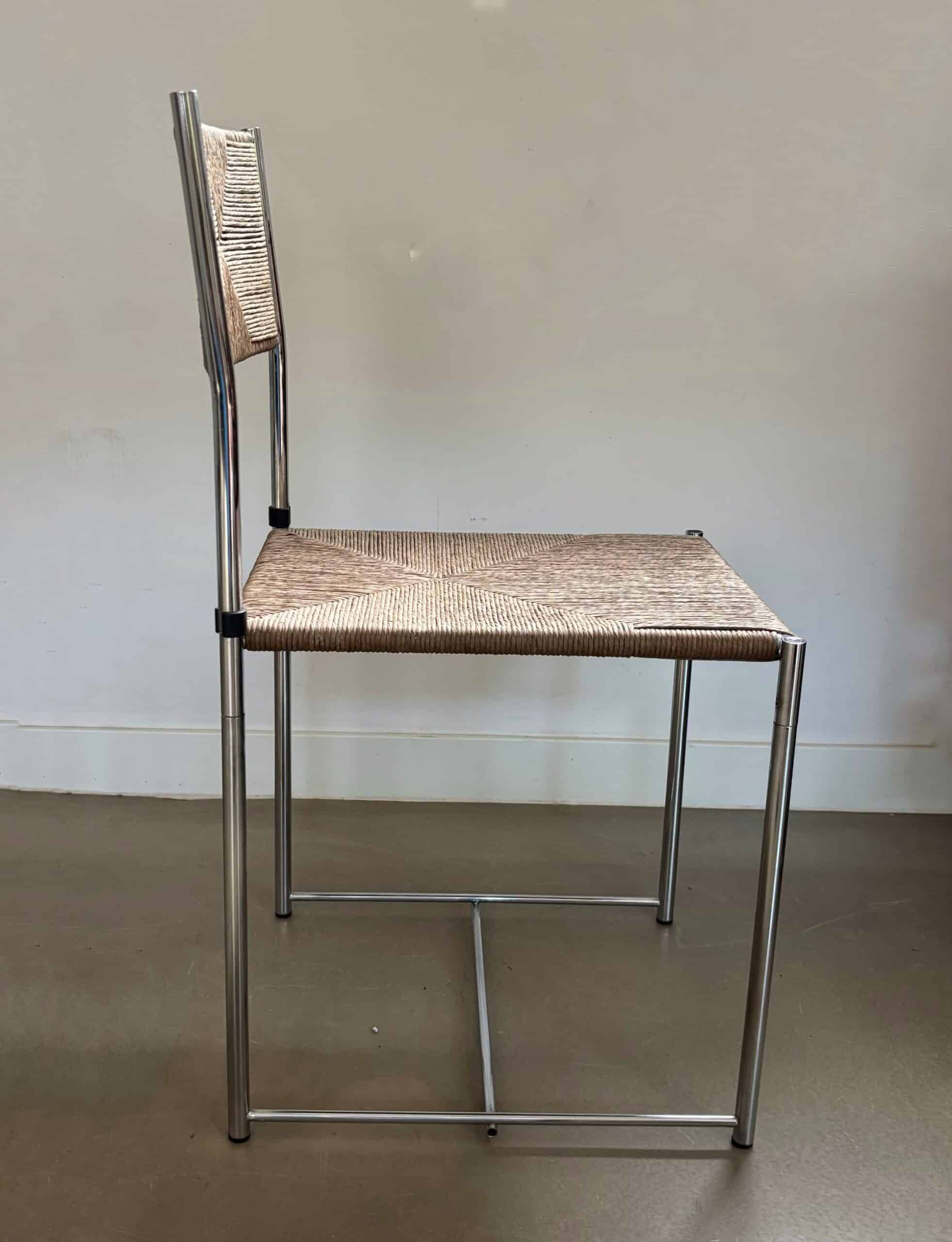 Set of 6 'Paludis' chairs, Giandomenico Belotti for Alias, Italy, 1980s