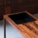 Plant stand table in rosewood, Denmark, 1960’s
