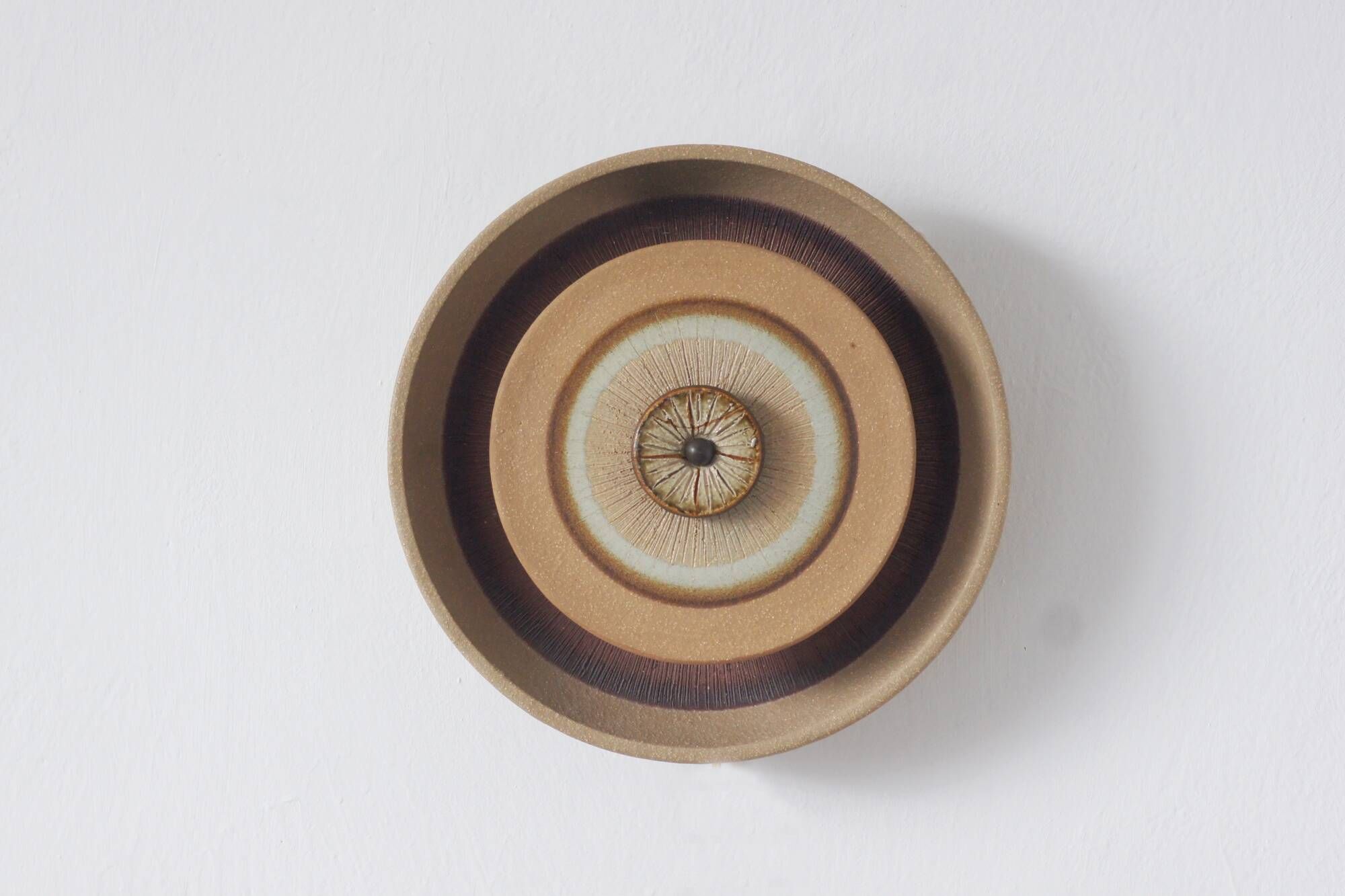 Ceramic Wall Sconce by Noomi Backhausen for Søholm, Denmark, 1960s