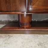 Charles Dudouyt oak art deco sideboard buffet 1940