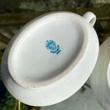 Porcelain sauce dish Alfoldi traditional Hungarian décor Vintage 70s-80s