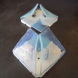 Pair of opalescent glass sconces by Carlo Nason