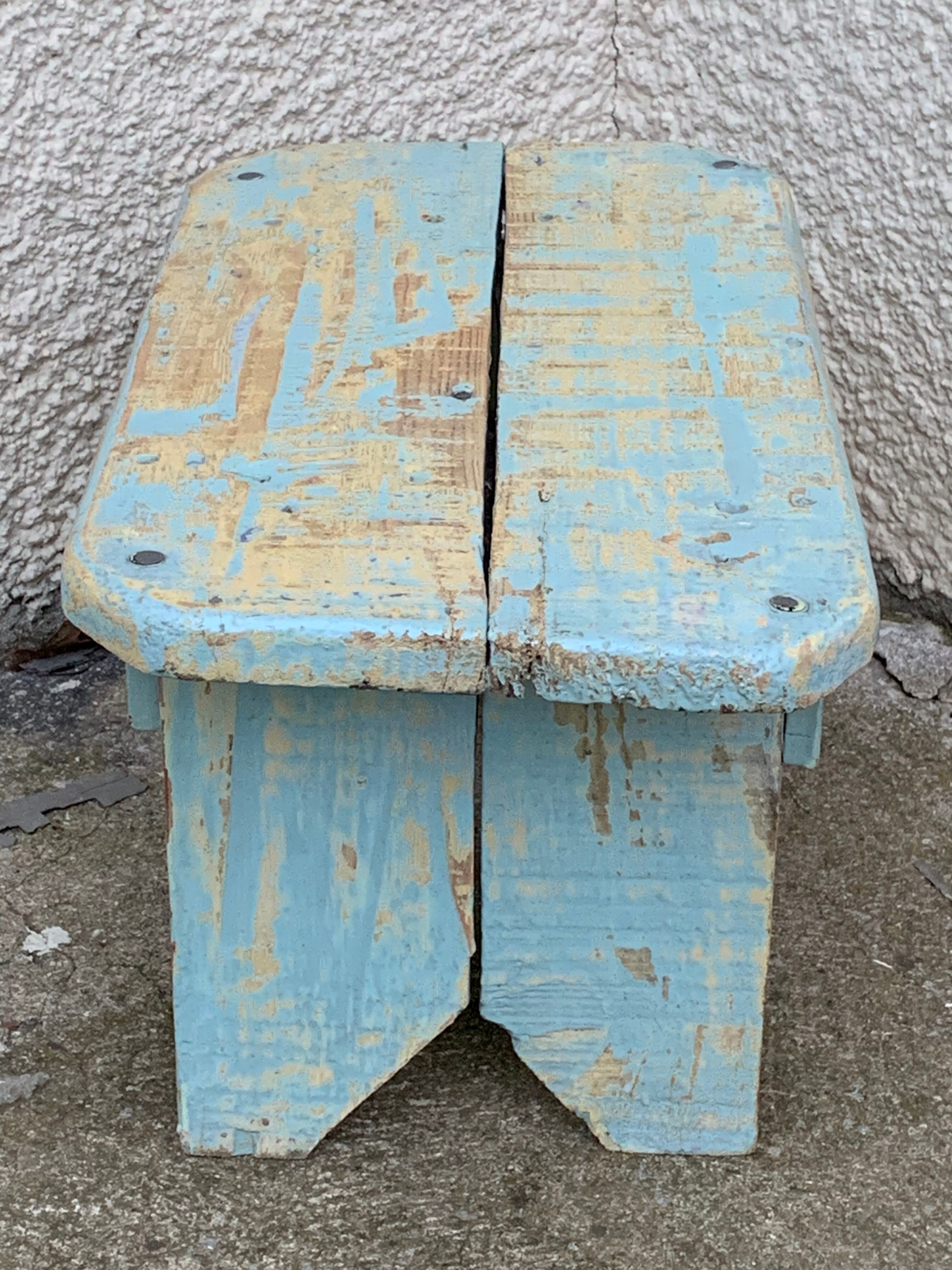 Vintage patina bench 1950