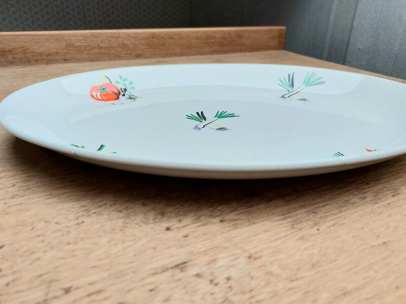 Lunéville Badonviller vegetable serving tray
