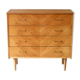 Oak chest of drawers