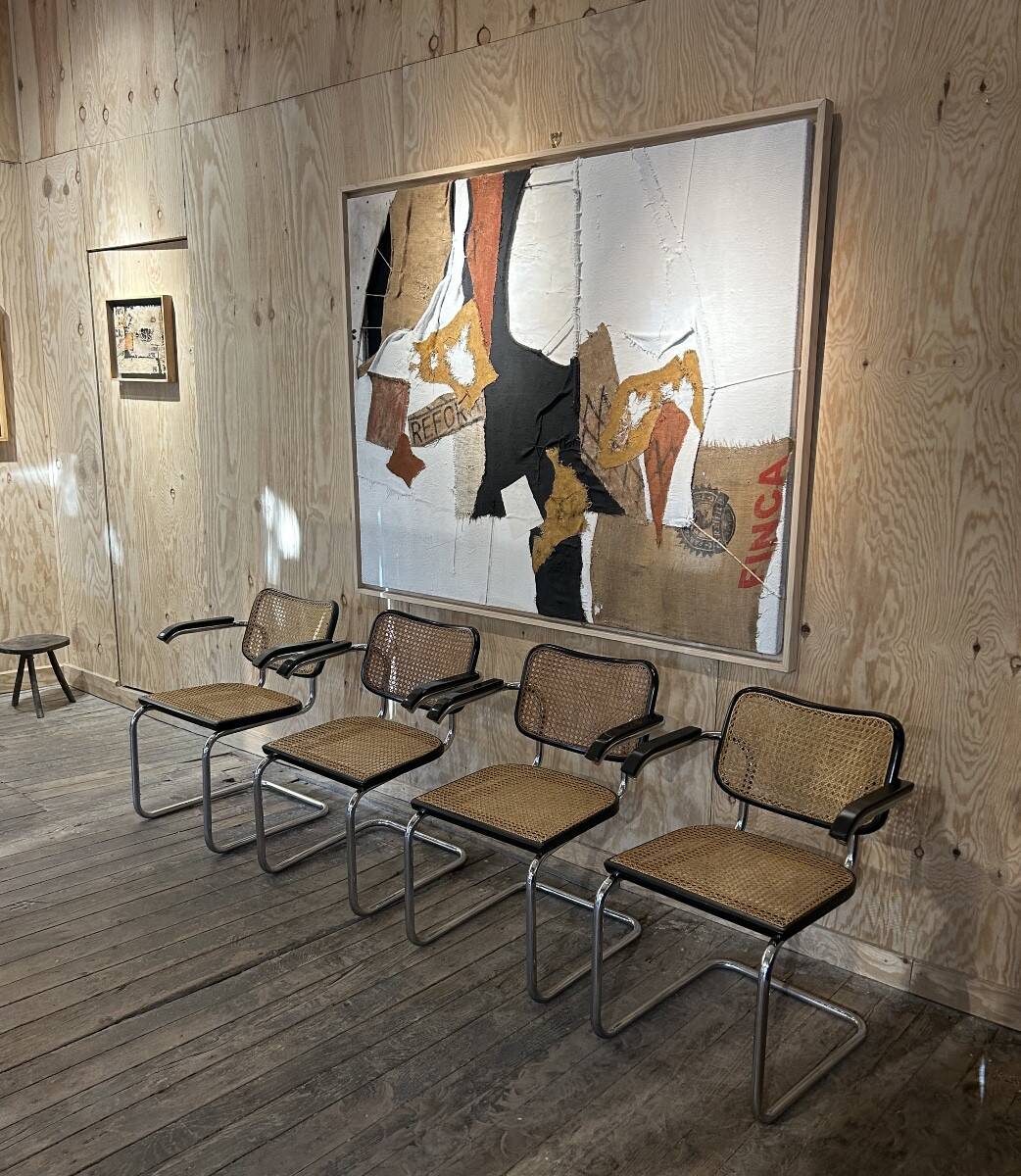 4 original Cesca chairs by Marcel Breuer