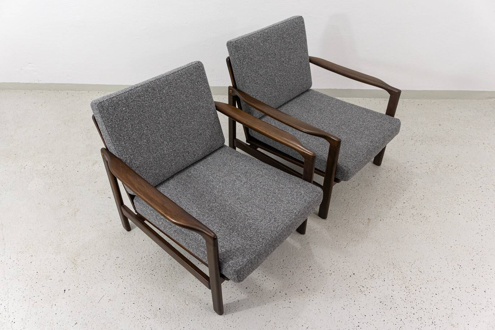 Pair of Armchairs B-7522 by Zenon Bączyk, Poland, 1960’s