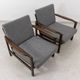 Pair of Armchairs B-7522 by Zenon Bączyk, Poland, 1960’s