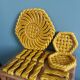 FPP Vallauris barbotine trivets, bottle coasters and knife holders