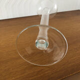 Soliflore vase in moose and vintage glass
