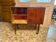 50s varnished bar cabinet
