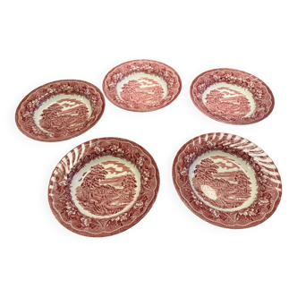 Assiettes creuses Barrats - modèle Old Castle