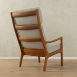 Senator Armchair with Stool by Ole Wanscher