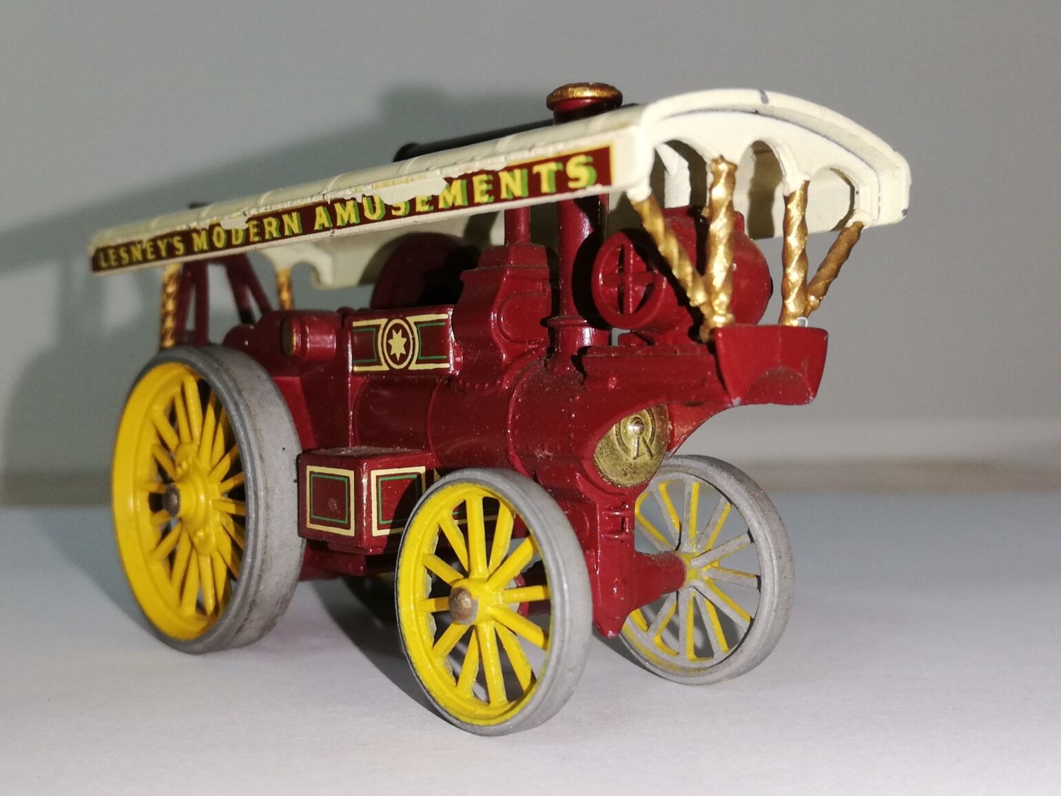 Tracteur à vapeur Matchbox Fowler Big Lion