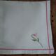 Grande nappe brodée tulipes