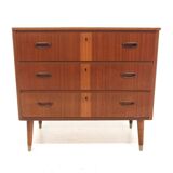 Commode scandinave en acajou, Suède, 1950