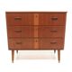 Scandinavian mahogany chest of drawers, Sweden, 1950