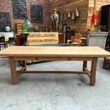 Solid mahogany farm table