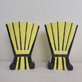 Pair of ceramic vases, early 20th century