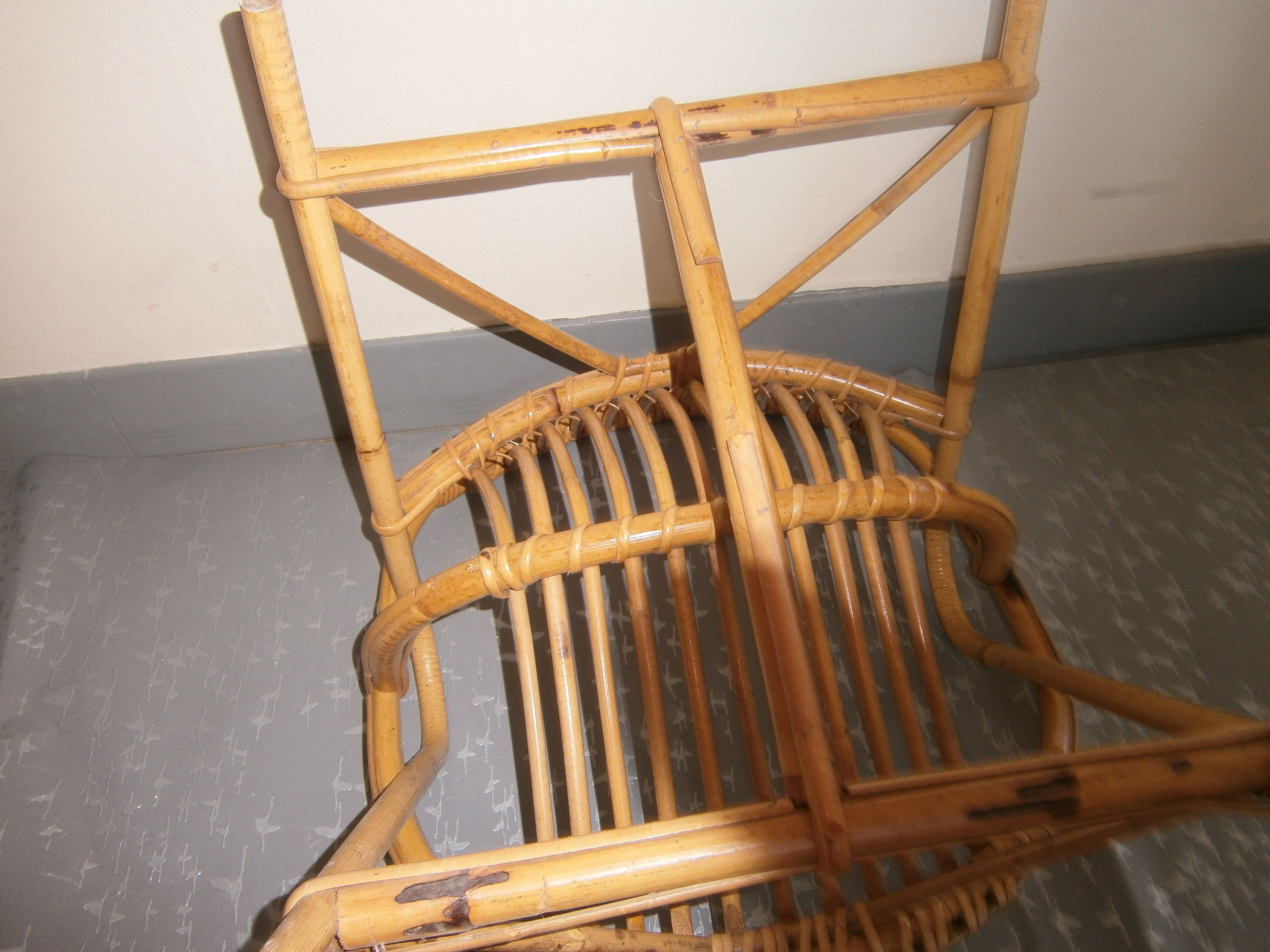 Child rattan armchair