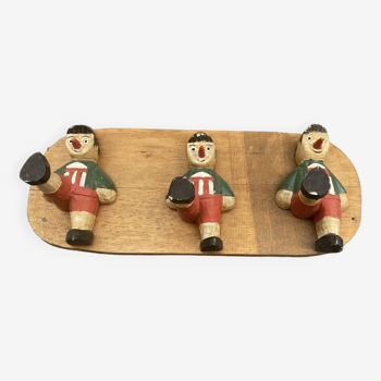 Coat Rack - Pinocchio Towels Superb Handcrafted Work 1940s/50s