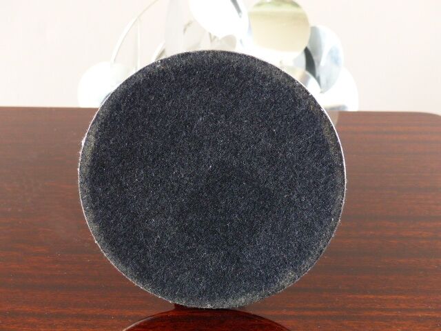 Table lamp silver lozenge and tulip foot, end of the years 70