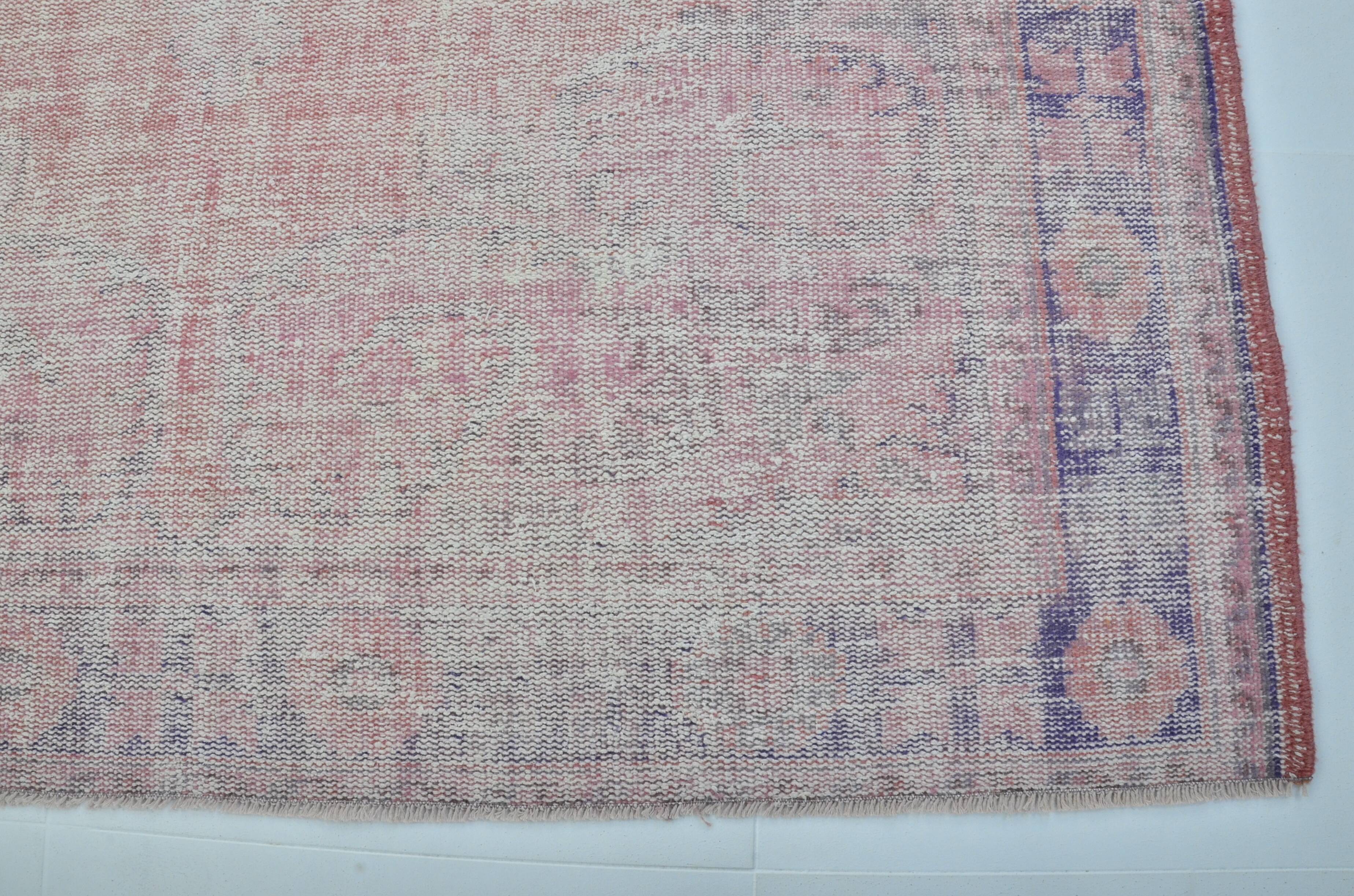 Oushak Turkish Vintage Rug sku 3189