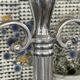 3 branch candlestick 75cm