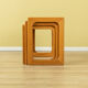 1960s nesting tables, Salin