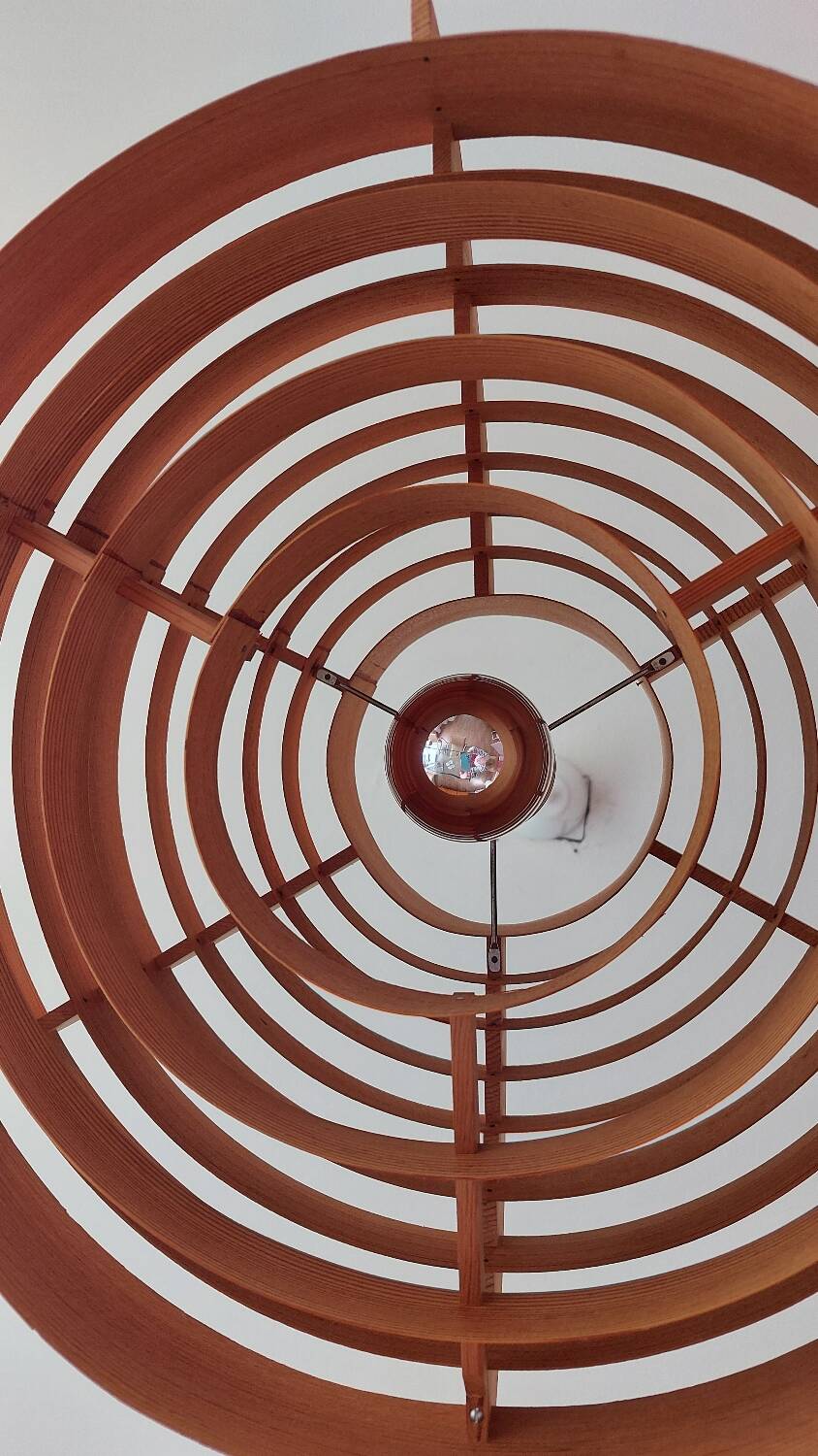 Vintage hanglamp van Hans Agne Jakobsson 1960's