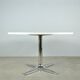 Modern vintage dining table with chrome star base by pastoe, 1970s