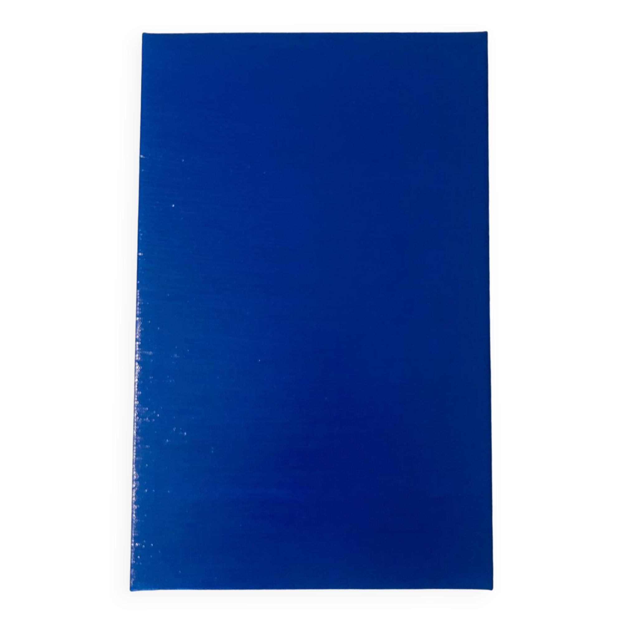 Blue Monochrome Oil Painting