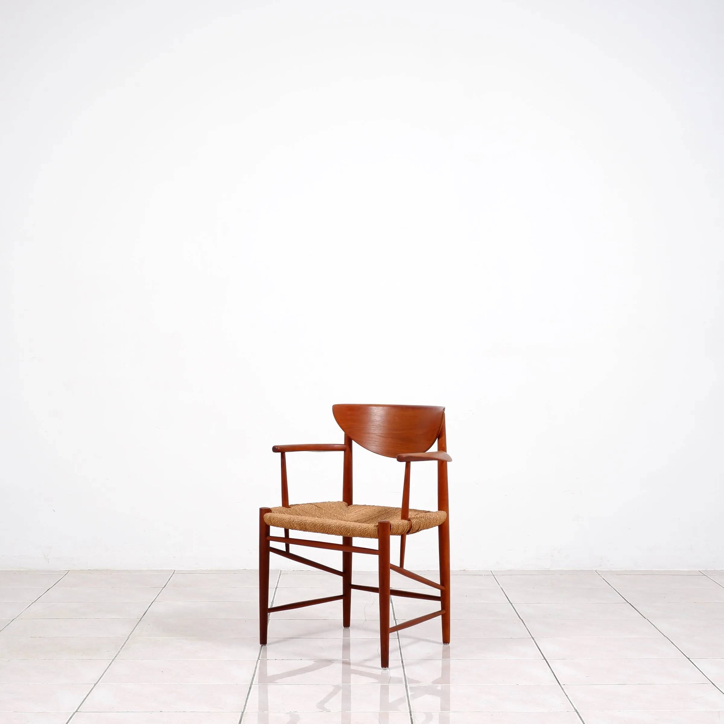 Teak Armchair "317" by Peter Hvidt & Orla Molgaard-Nielsen for Søborg