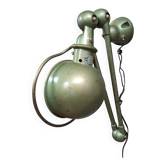 Lampe industrielle articulée Jieldé, Lyon – modèle vintage en métal laqué v