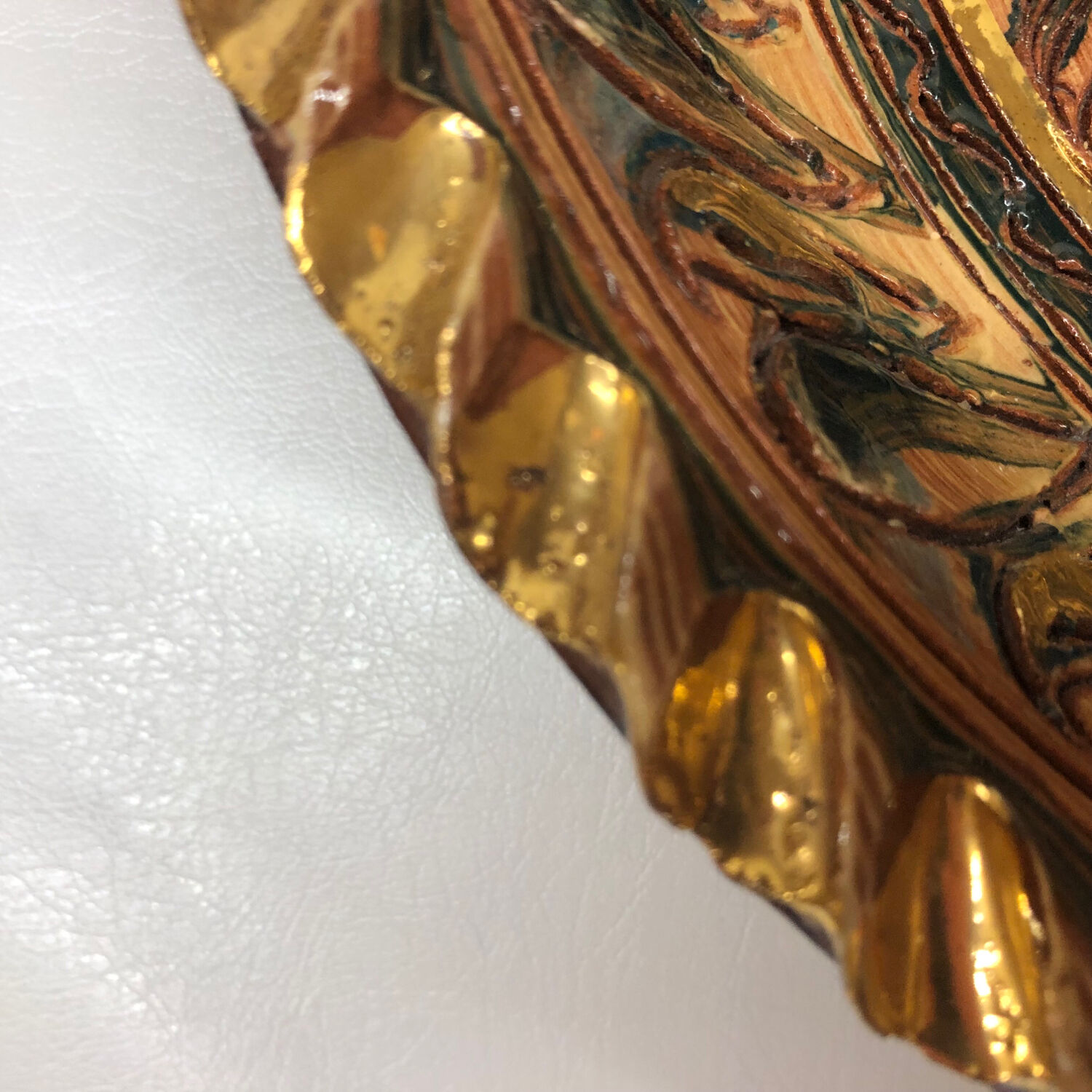 Nimy ceramic dish by Georges Destrebecq