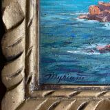 Table HSP Mediterranean Marine Signed around 1950