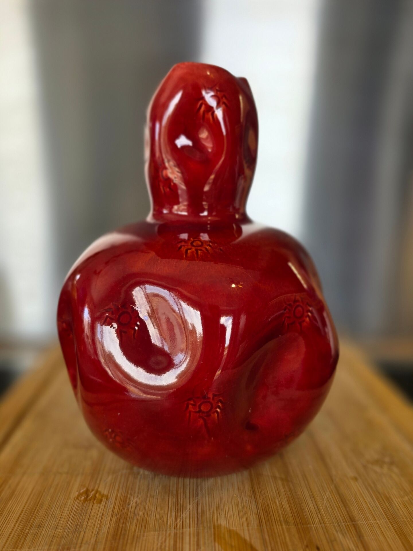 Rare Burmantofts Vase "Soleils" - Arts & Crafts Ceramics, c. 1880