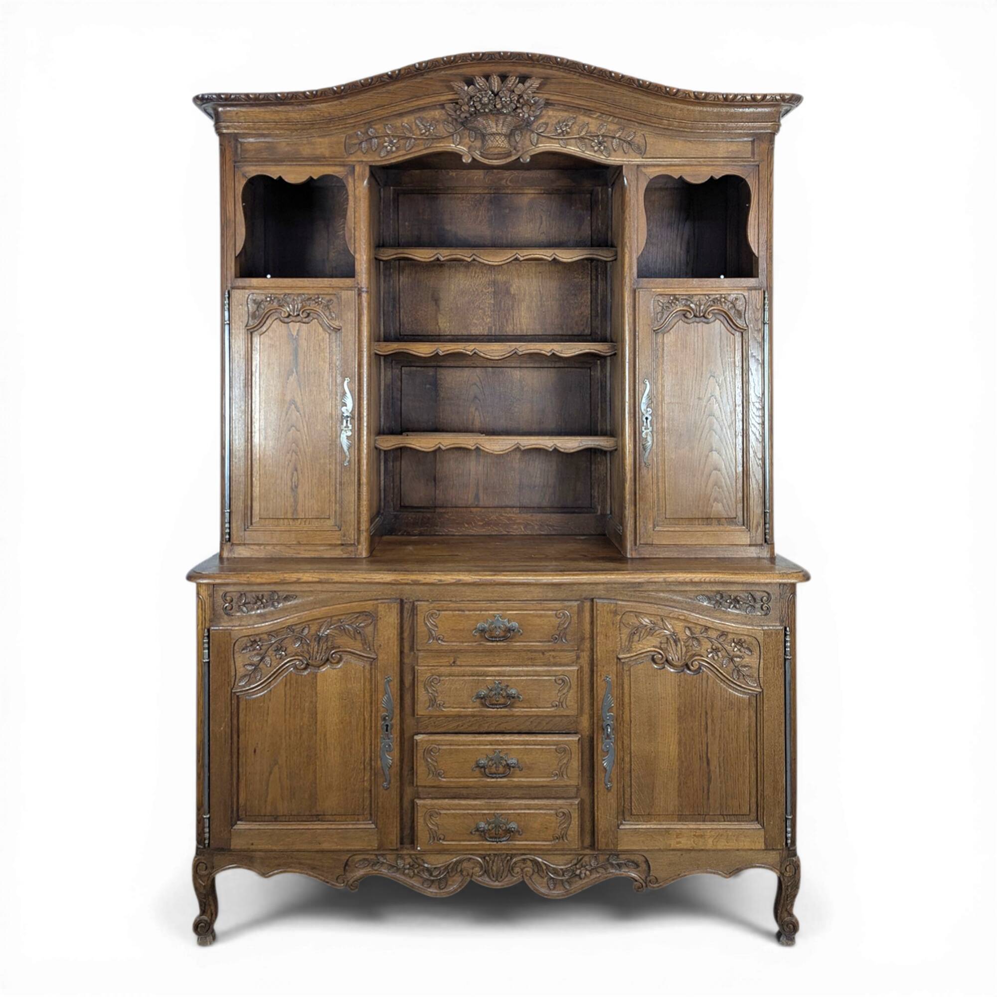 Carved Norman buffet Neo-rustic