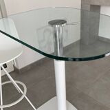 Standing dining table Ligne Roset with 2 stools