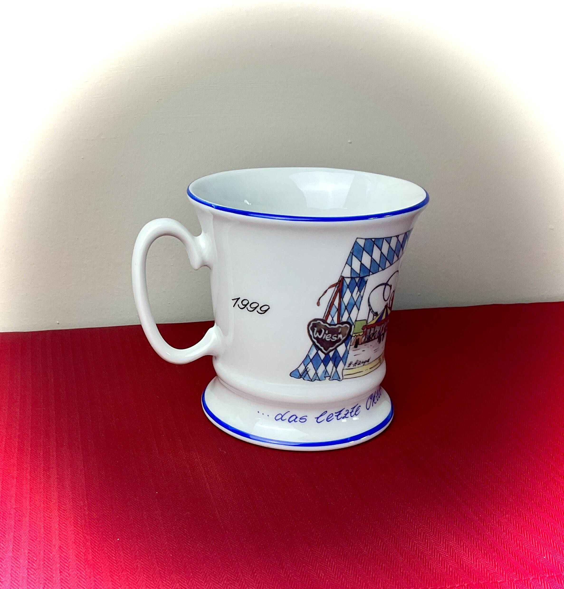 Porcelain mug Stephanskirchen Oktoberfest 1999 Oktoberfest