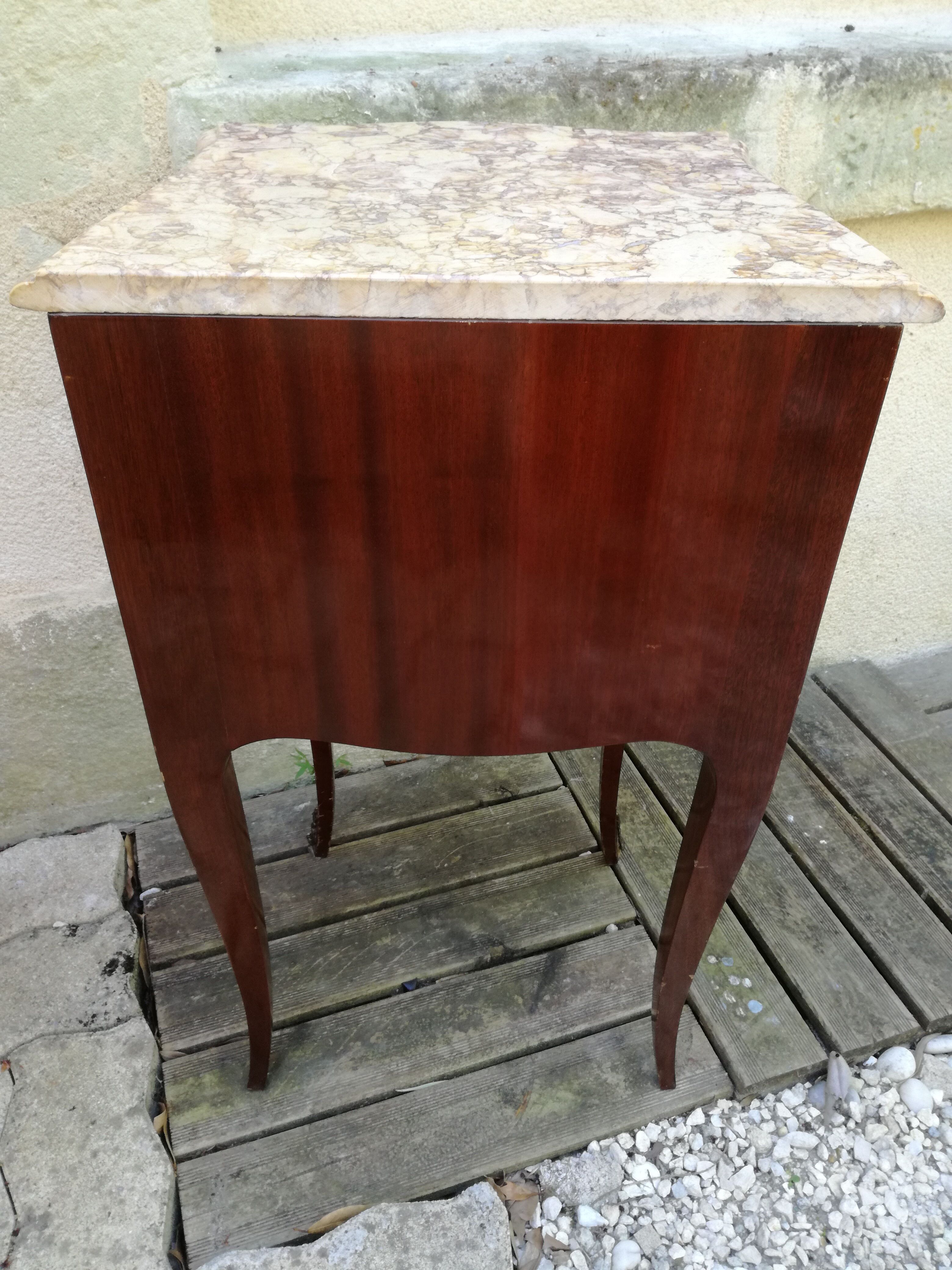 Pair of Louis XV bedside numbered