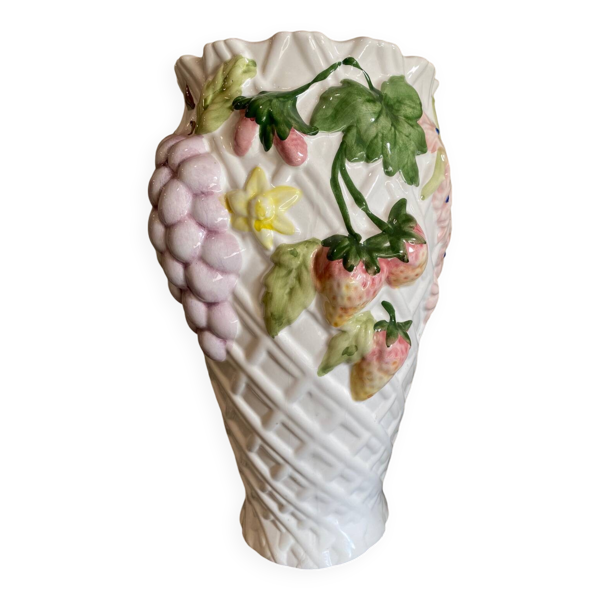 Vase en Barbotine