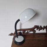 Black and white vintage desk lamp