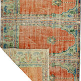 Anatolian handmade vintage rug 326 cm x 115 cm