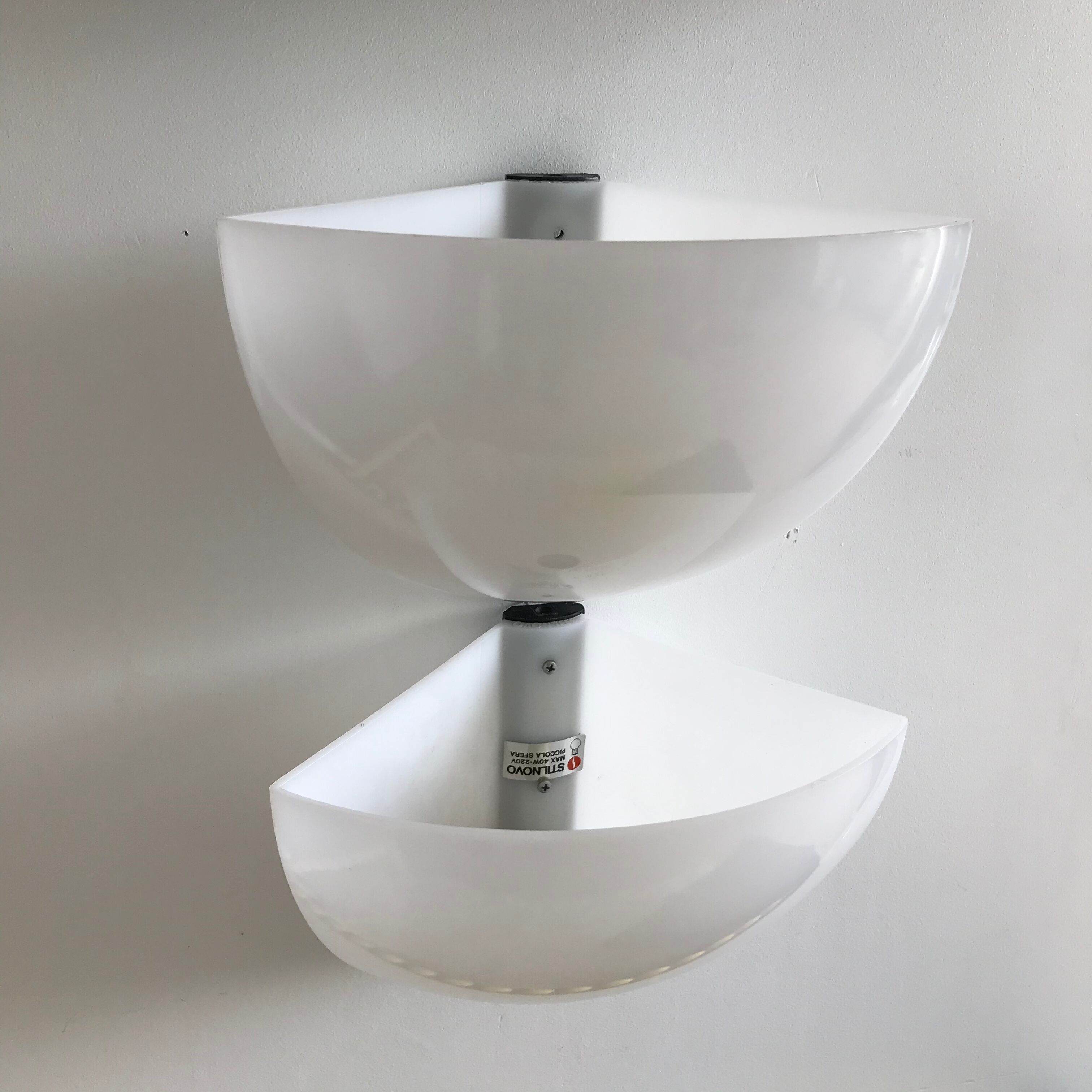 Pair of sconces Danilo and Corrado Aroldi, Stilnovo