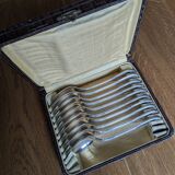 Box of 10 Ercuis spoons, Maintenon model