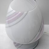 Lampada da tavolo moderna in vetro di Murano, "Incamiciato", 1980