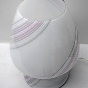 Lampe de table moderne en verre de Murano, "Incamiciato", 1980