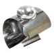Space Age wall light in chrome metal – 1970s – OXAR style